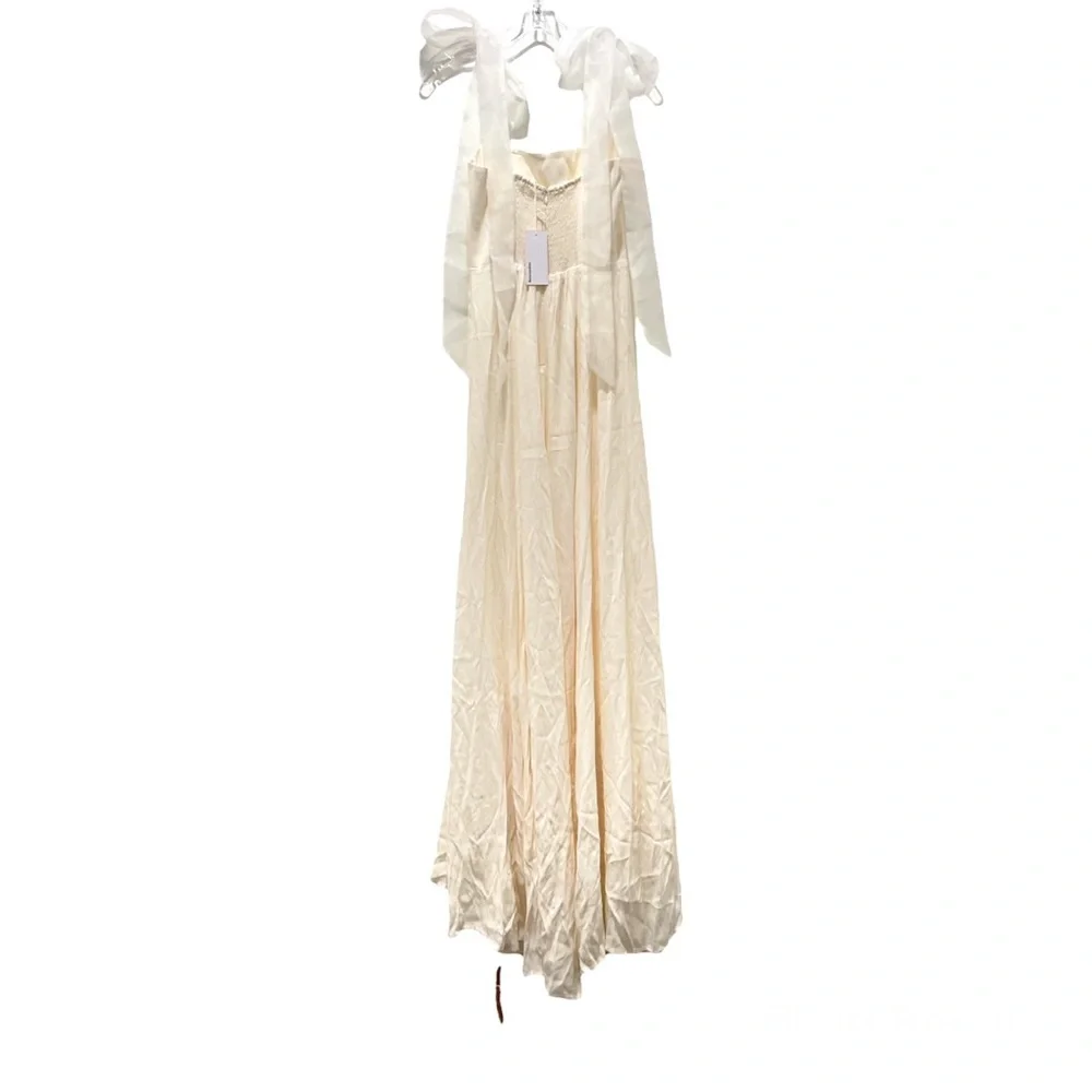 ⚡️⚡️NWT REFORMATION Balsam Dress in Ivory, Size 4 - Picture 8 of 16